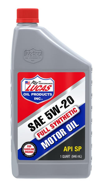 Lucas Oil Synthetic 5W-20 Motor Oil (MPN: 10082)