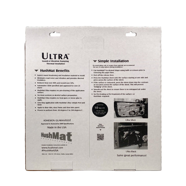 HushMat Sound Dampening Kit (MPN: 10200)