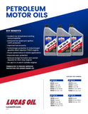 Lucas Oil SAE 10W40 Motor Oil (MPN: 10275)