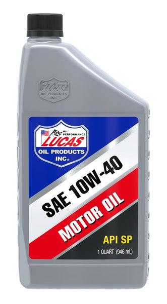 Lucas Oil SAE 10W40 Motor Oil (MPN: 10275)