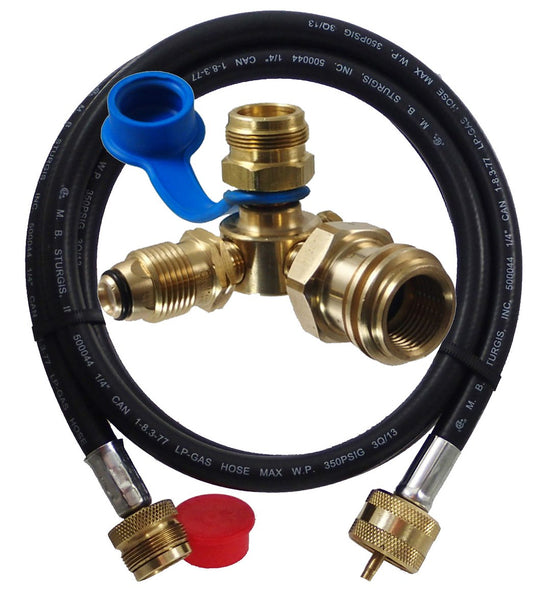 MB Sturgis Propane Adapter Fitting (MPN: 103607PKG)