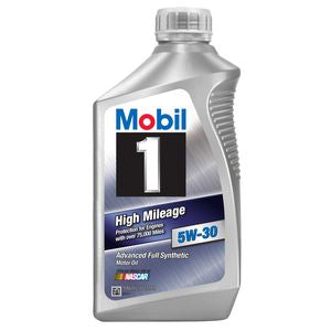 Mobil 1 High Mileage Oil (MPN: 103767)