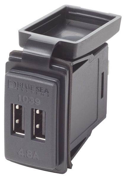 Blue Sea Systems USB Outlet (MPN: 1039-BSS)