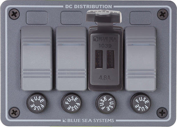 Blue Sea Systems USB Outlet (MPN: 1039-BSS)