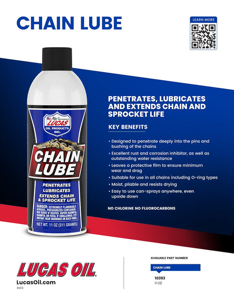 Lucas Chain Lube (MPN: 10393)