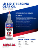Lucas Oil Racing Gear Oil (MPN: 10456)