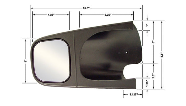 CIPA Exterior Towing Mirror (MPN: 10500)