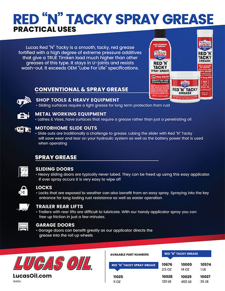 Lucas Oil Multi Purpose Grease (MPN: 10574)