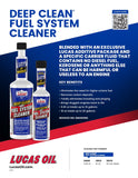 Lucas Deep Clean Fuel System Cleaner (MPN: 10669)