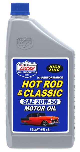 Lucas Oil Hot Rod and Classic Motor Oil (MPN: 10689)