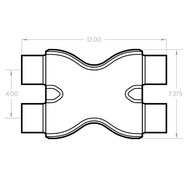 Magnaflow Performance Exhaust Crossover Pipe (MPN: 10791)