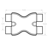 Magnaflow Performance Exhaust Crossover Pipe (MPN: 10792)