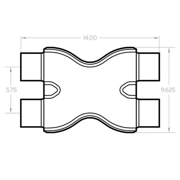 Magnaflow Performance Exhaust Crossover Pipe (MPN: 10792)