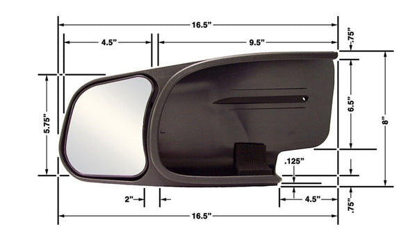 CIPA Exterior Towing Mirror (MPN: 10800)