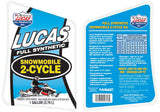 Lucas Synthetic 2-Cycle Snowmobile Oil (MPN: 10847)