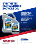 Lucas Synthetic 2-Cycle Snowmobile Oil (MPN: 10847)