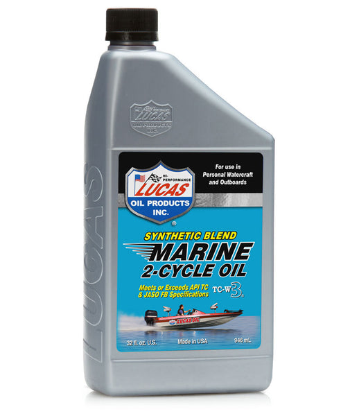 Lucas Oil Synthetic Blend 2-Cycle Marine Oil (MPN: 10860)
