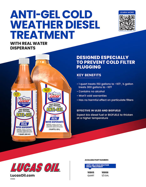 Lucas Oil Fuel Line Antifreeze (MPN: 10865)