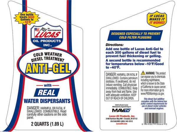 Lucas Oil Fuel Line Antifreeze (MPN: 10866)