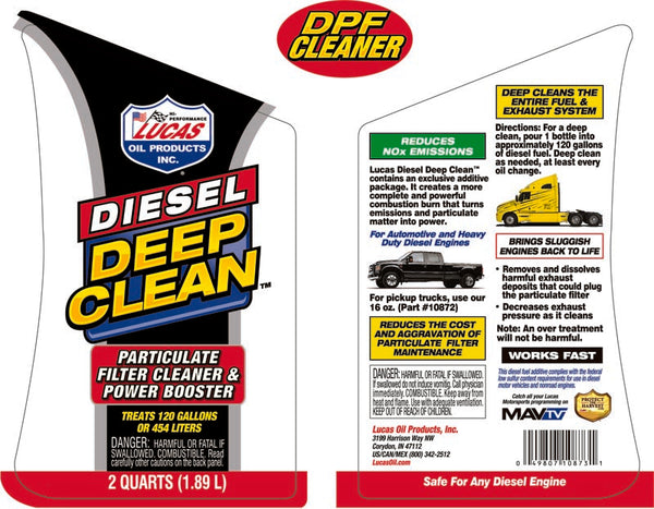 Lucas Diesel Deep Clean (MPN: 10873)