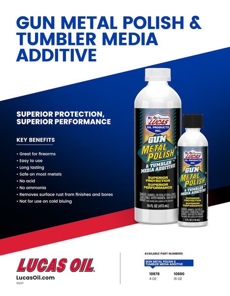 Lucas Oil Gun Metal Polish (MPN: 10878)