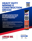 Lucas Heavy Duty Grease (MPN: 10881-30)