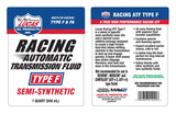 Lucas Oil Semi-Synthetic Type F Transmission Fluid (MPN: 11020)