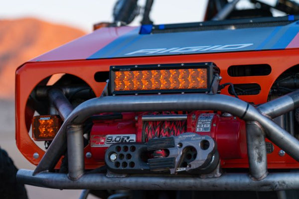 Rigid Amber Pro Edition 10 Inch E-Series Light Bar (MPN: 110223)