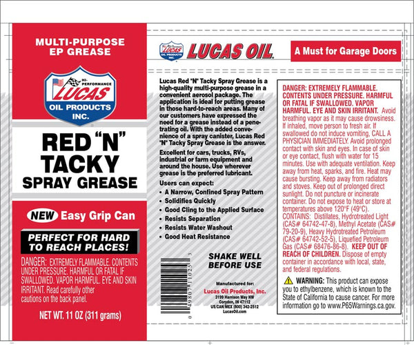 Lucas Oil Multi Purpose Grease (MPN: 11025)