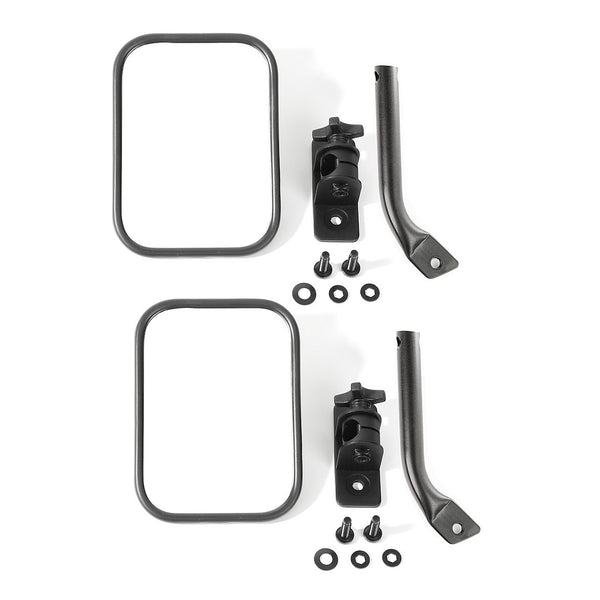 Rugged Ridge Stubby Quick Disconnect Mirrors (MPN: 11025.22)