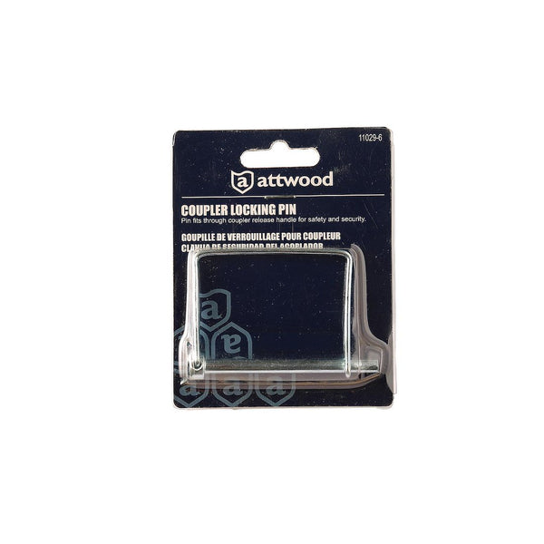 Trailer coupler safety pin clip (MPN: 11029-6)