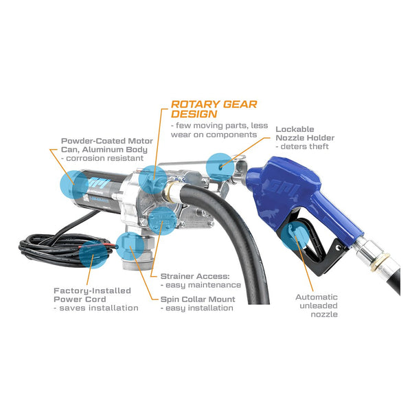 GPI Liquid Transfer Tank Pump (MPN: 110300-2)