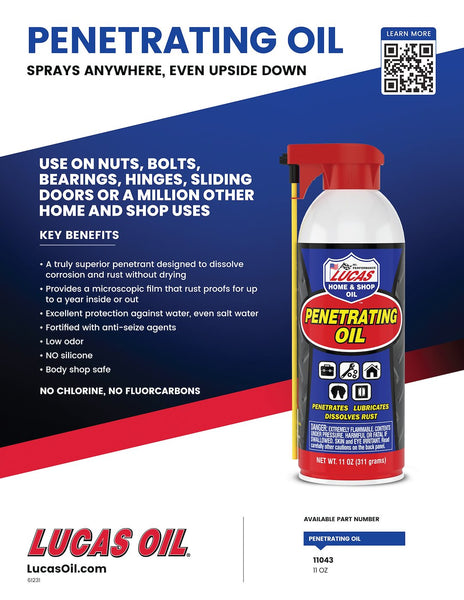 Lucas Penetrating Oil (MPN: 11043)