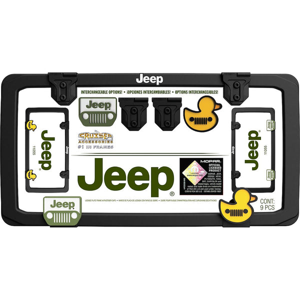 Cruiser Accessories Jeep License Plate Frame (MPN: 11055)