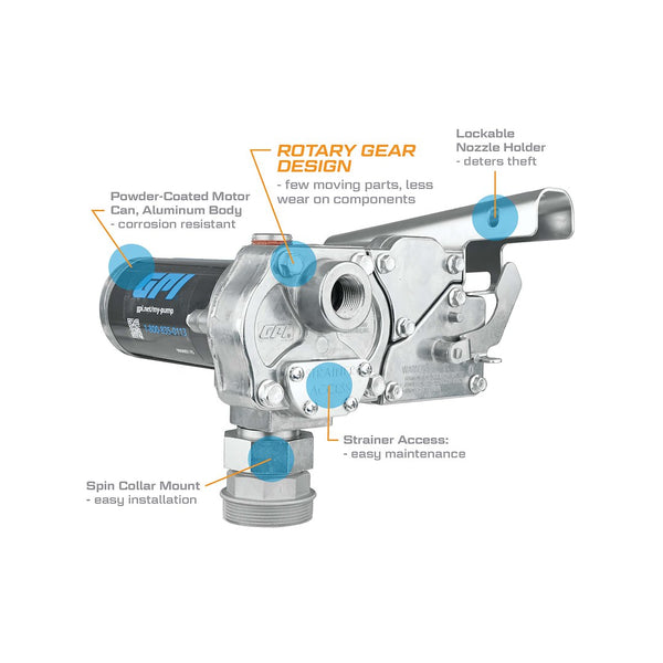 GPI Liquid Transfer Tank Pump (MPN: 110700-01)