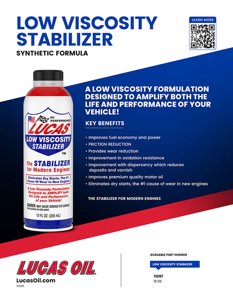 Lucas Low Viscosity Stabilizer (MPN: 11097)
