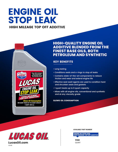 Lucas Oil Additive (MPN: 11100)