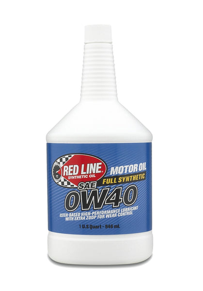 Red Line Motor Oil Synthetic 0W-40 (MPN: 11104)