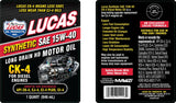 Lucas Oil Synthetic Motor Oil (MPN: 11246)