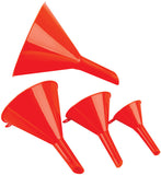 Performance Tool Round Plastic Funnel Set (MPN: 1144)