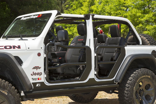 Rugged Ridge Tubular Lower Half Door Set (MPN: 11509.15)
