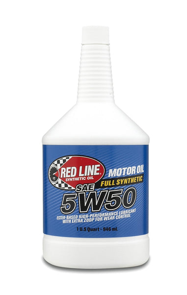 Red Line Motor Oil SAE 5W-50 Synthetic (MPN: 11604)