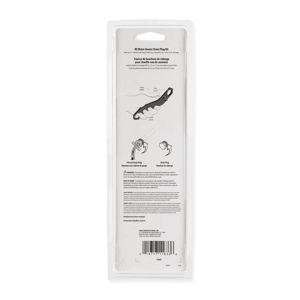 Camco Water Heater Drain Plug (MPN: 11633)