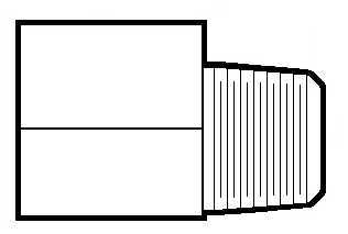Anderson Fittings Adapter Fitting (MPN: 116AC)