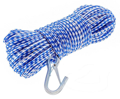 Boat Anchor Rode - Hollow Braided Polypropylene Rope (MPN: 11722-2)