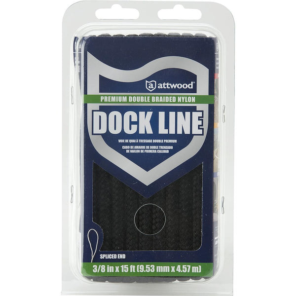 Attwood Marine Double Braided Boat Dock Line (MPN: 117604-7)