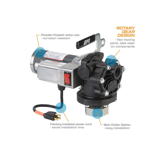 GPI Chemical Transfer Pump (MPN: 118003-2)