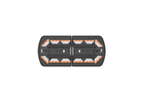 Ecco Electronic 12 Pro Vantage Series Warning Light (MPN: 12-50006-ES)