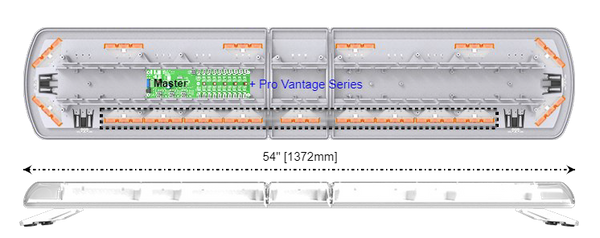 Ecco 12 Pro Vantage Series Light Bar (MPN: 12-51312-ES)