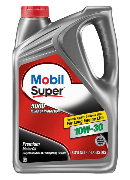 Mobil Super High Mileage Oil (MPN: 124406)